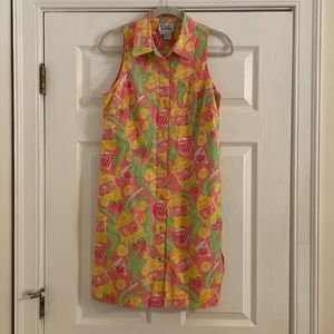 Lilly Pulitzer Juice Bar Shirt Dress